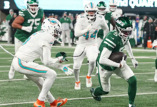 Miami Dolphins vs New York Jets Match Player Stats